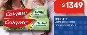 Nini Mayorista Colgate Crema dental Herbal Natural protect oferta