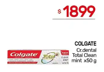 Nini Mayorista Colgate Cr.dental Total Clean mint oferta