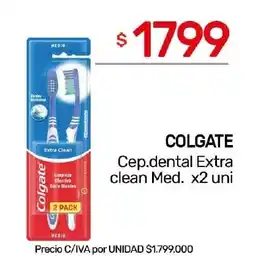 Nini Mayorista Colgate Cep.dental Extra clean Med. oferta