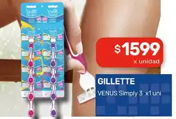 Nini Mayorista Gillette venus simply 3 oferta