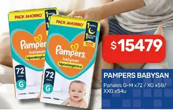 Nini Mayorista Pampers babysan Pañales oferta