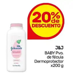 Nini Mayorista J&J BABY Pvo. de fécula Dermoprotector oferta