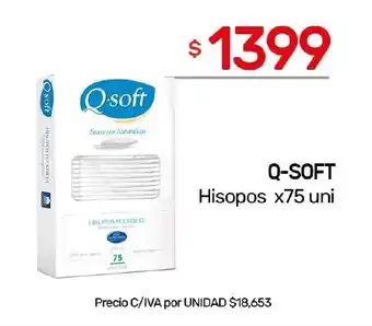 Nini Mayorista Q-soft hisopos oferta