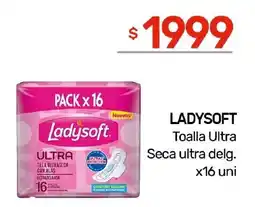 Nini Mayorista Ladysoft Toalla Ultra Seca ultra delg. oferta