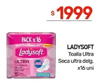 Nini Mayorista Ladysoft Toalla Ultra Seca ultra delg. oferta