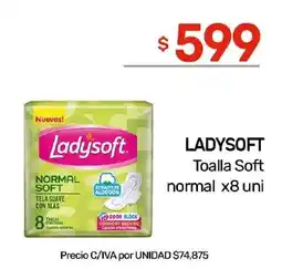 Nini Mayorista Ladysoft Toalla Soft normal oferta