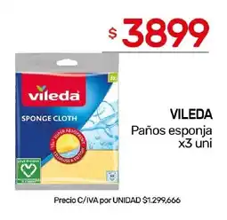 Nini Mayorista VILEDA Paños esponja oferta