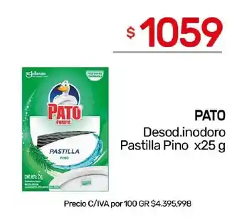 Nini Mayorista Pato Desod.inodoro Pastilla Pino oferta