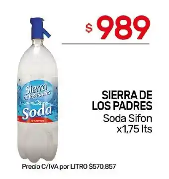 Nini Mayorista Sierra de los padres soda sifon oferta