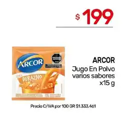 Nini Mayorista Arcor Jugo En Polvo varios sabores oferta