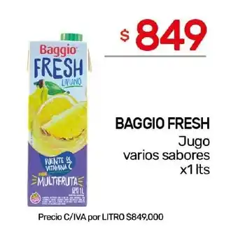 Nini Mayorista Baggio fresh jugo varios sabores oferta