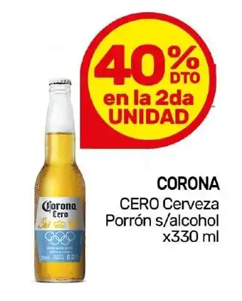 Nini Mayorista Corona cero cerveza porrón s/alcohol oferta