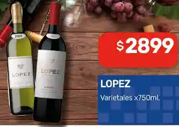 Nini Mayorista Lopez varietales oferta