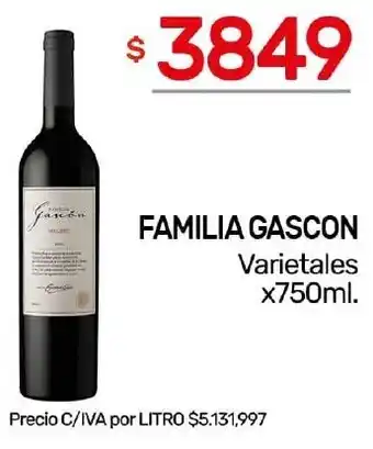 Nini Mayorista Familia gascon varietales oferta