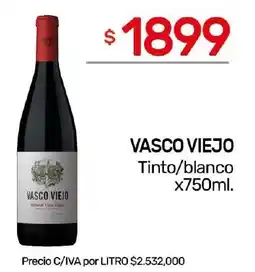 Nini Mayorista Vasco viejo tinto/blanco oferta