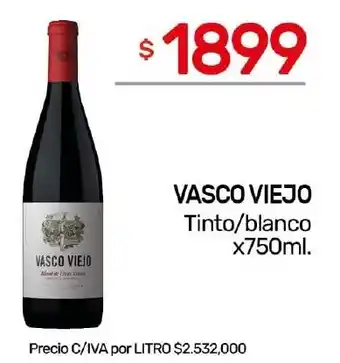 Nini Mayorista Vasco viejo tinto/blanco oferta