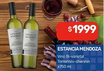 Nini Mayorista Estancia mendoza vino bi-varietal torrontés-chennin oferta