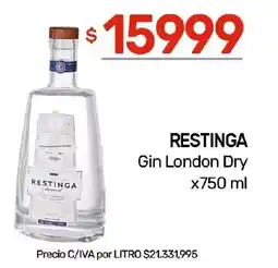 Nini Mayorista Restinga gin london dry oferta