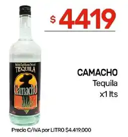 Nini Mayorista Camacho tequila oferta