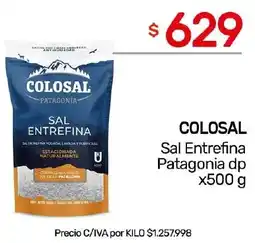 Nini Mayorista Colosal sal entrefina patagonia dp oferta