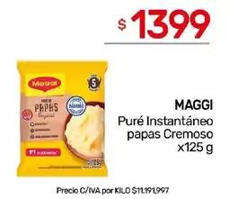 Nini Mayorista Maggi puré instantáneo papas cremoso oferta