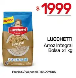 Nini Mayorista Lucchetti arroz integral bolsa oferta