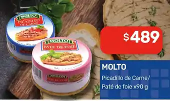 Nini Mayorista Molto picadillo de carne/ paté de foie oferta