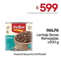 Nini Mayorista Inalpa lenteja secas remojadas oferta