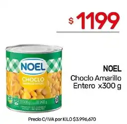 Nini Mayorista Noel choclo amarillo entero oferta