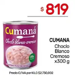 Nini Mayorista Cumana choclo blanco cremoso oferta