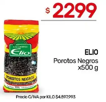 Nini Mayorista Elio porotos negros oferta