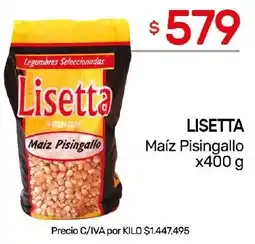 Nini Mayorista Lisetta maíz pisingallo oferta