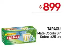 Nini Mayorista Taragui mate cocido sin sobre oferta
