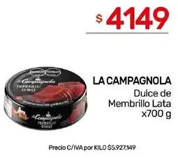Nini Mayorista La campagnola dulce de membrillo lata oferta