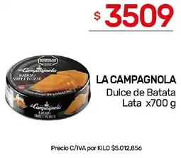 Nini Mayorista La campagnola dulce de batata lata oferta