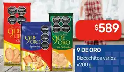 Nini Mayorista 9 de oro bizcochitos varios oferta