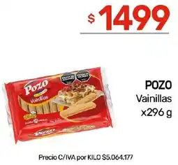 Nini Mayorista Pozo vainillas oferta
