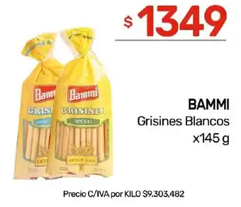 Nini Mayorista Bammi grisines blancos oferta