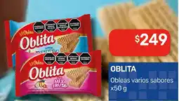 Nini Mayorista Oblita obleas varios sabores oferta