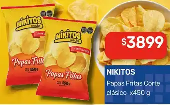 Nini Mayorista Nikitos papas fritas corte clásico oferta