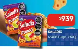 Nini Mayorista Saladix snacks fuego oferta