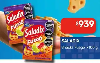 Nini Mayorista Saladix snacks fuego oferta