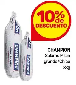 Nini Mayorista Champion salame milan grande/chico oferta