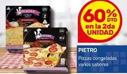 Nini Mayorista Pietro pizzas congeladas varios sabores oferta