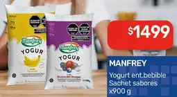 Nini Mayorista Manfrey yogurt ent.bebible sachet sabores oferta