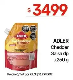 Nini Mayorista Adler cheddar salsa dp oferta