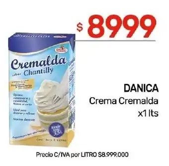 Nini Mayorista Danica crema cremalda oferta