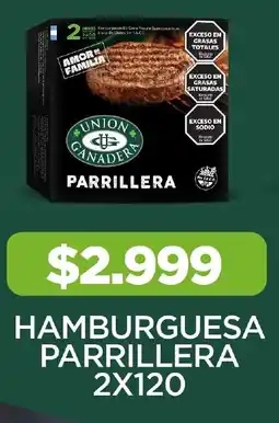 Nini Mayorista Hamburguesa parrillera oferta