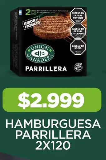 Nini Mayorista Hamburguesa parrillera oferta