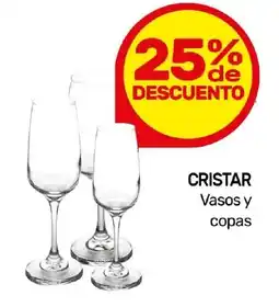 Nini Mayorista Cristar vasos y copas oferta